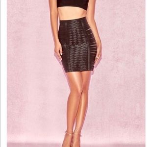 House of cb bandage skirt black NWT SMALL